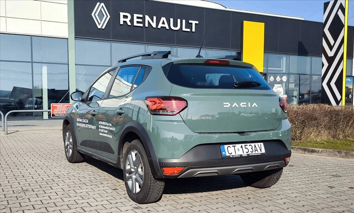 Dacia Sandero Stepway cena 87900 przebieg: 3607, rok produkcji 2023 z Narol małe 191